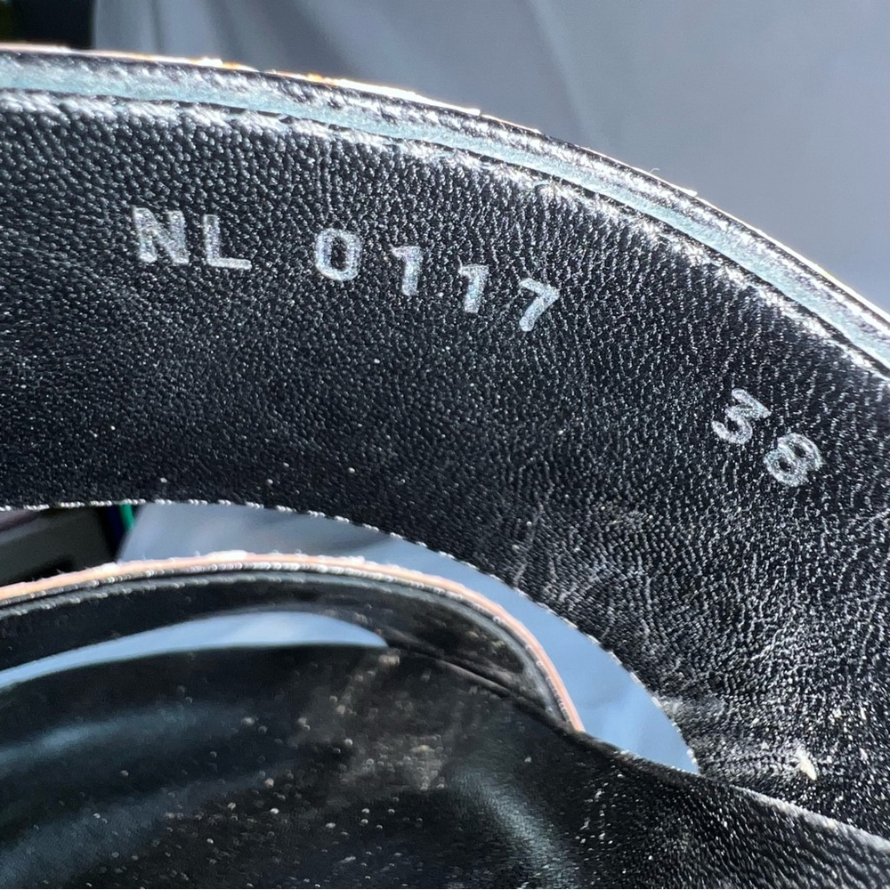 Louis Vuitton Lauriate Line Python Platform Strap… - image 8